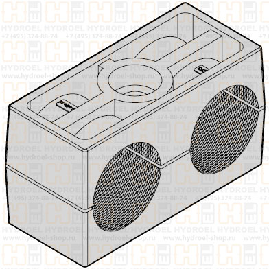 Двойной крепёж d=13,5 CF213.5-13.5
