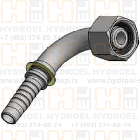 DN 16 DKO-L (Г) 26x1.5 (90) фитинг метрический DKO-S F1MN-1026