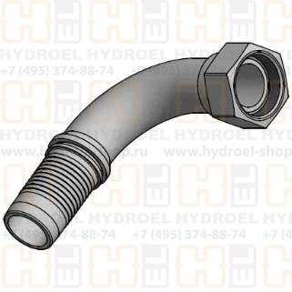 DN 51 BSP (Г) 2 (90)  фитинг дюймовый BSP  F1SN-32