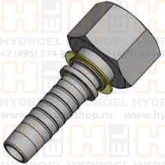 DN 08 DKO-S (Г) 18x1.5 (0) фитинг метрический DKO-S F4-0518