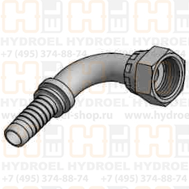 DN 25 ORFS (Г) 1.7/16 (90) фитинг дюймовый ORFS F5N-1634