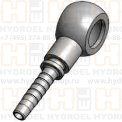 DN 08 BANJO 1/4 фитинг дюймовый BANJO O1-0504