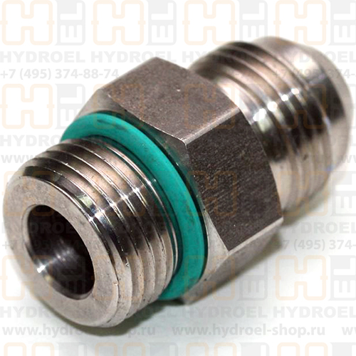 Адаптер JIC 7/8"(Ш)-JIC 3/4"(Ш в тело)