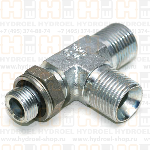 BSP3/4"(Ш)-BSP3/4"(Ш)-BSP3/4"(Ш) тройник с контргайкой 305809