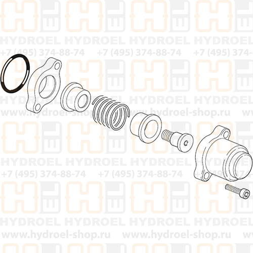F001A для HC-D3M механизм возврата 320703001