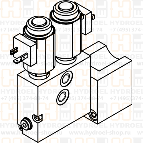 322007002 блок электрогидравлического управления F2610 для HC-D12