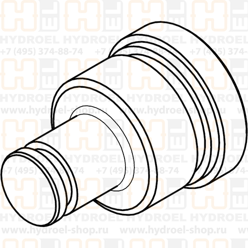 4300C3004 заглушка сливной секции для HC-DVS14