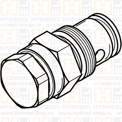 915083001 клапан подпиточный вторичный тип 02 для HC-D3M, HC-TR55